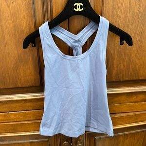 Lululemon blue racerback tank top